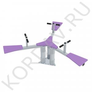 Качалка на пружине для троих ИО 7.244 (1)
